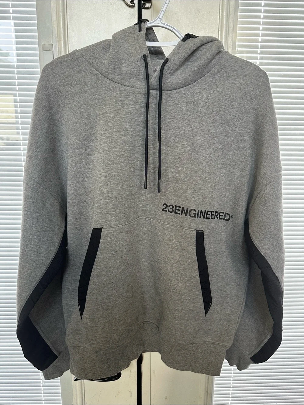 Jordan 23 Engineered Nike Fleece Pullover Hoodie Gray